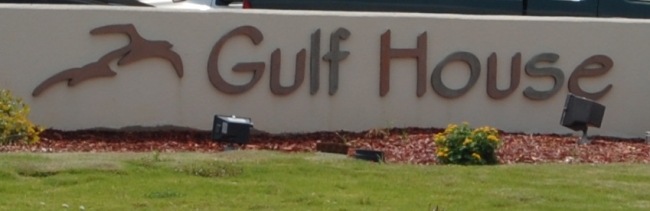 Gulf House Gulf Shores AL Condo Sign