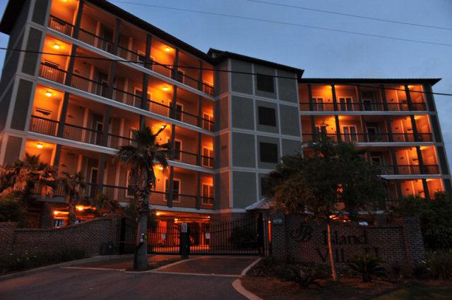 Sunset Bay Island Villas II Gulf Shores Alabama Condo Community At Night